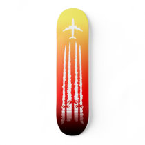 Tropical Airline Sunset skateboards