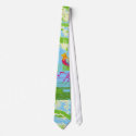 Tropical Art Tie