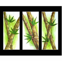 Tropical Bamboo Painting - Multi
