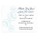 Tropical/Beach/Destination Wedding Save the Date Postcard