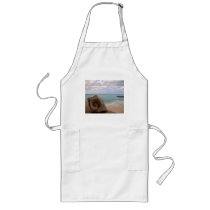 Tropical Beach Seashell Aprons