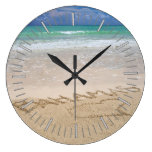 Tropical Beach Wall Clock
