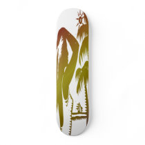 Tropical Beauty Skate Board Decks