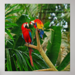 Tropical Bird Print(with text)