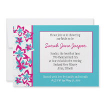Tropical Bridal Shower invitation