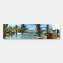 Tropical Bumper Sticker