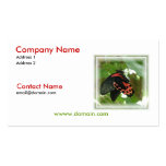 Tropical Butterfly Business Card