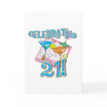 Tropical Celebrating 21 cards
