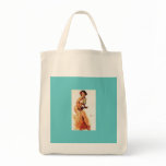 Tropical Cutie grocery bag