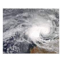 Tropical Cyclone Nicholas off Australia Photographic Print