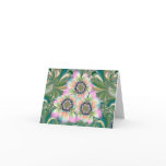 Tropical Delight Blossom Threesome Greeting Card