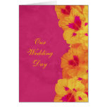 Tropical Delight Wedding cards