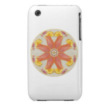 Tropical Drink Mandala iPhone 3 Case-Mate Cases