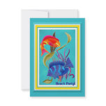 Tropical Fish Beach Party Customisable Event invitations