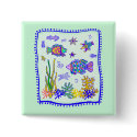 Tropical Fish Quilt buttons