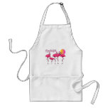 Tropical Flamingo Art Gifts Aprons