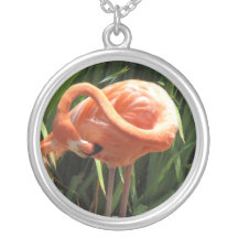 Tropical Flamingo Necklace