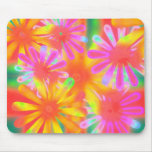 tropical floral mousepad