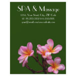 Tropical flower custom flyer
