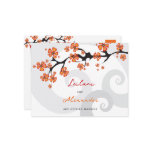 Tropical Flower Fusion Swirl Save Date Postcard