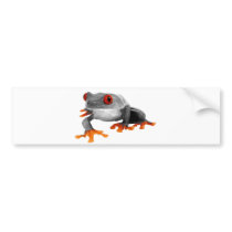 Tropical Frog Bumper Sticker..!