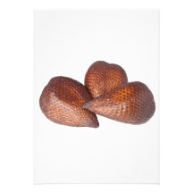 Tropical fruit - Salak fruit Personalized Announcement