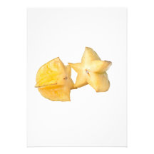 Tropical fruit - Starfruit Invitations