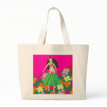 Tropical Girl Beach Bag
