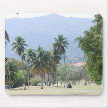 Tropical Golf Course Mouse Pad