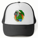 Tropical Green Cheeked Conure hats