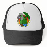 Tropical Green Cheeked Conure hats