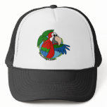 Tropical Greenwing Macaw hats
