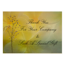 Tropical Haven Wedding Business Cards