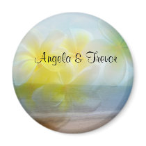 Tropical Haven Wedding Magnets