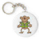 Tropical Hawaiian Monkey keychains