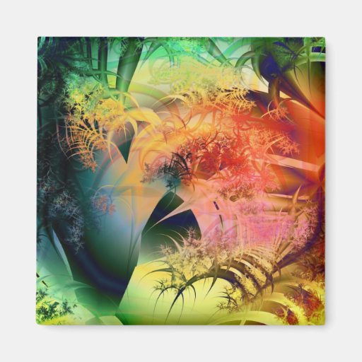 Tropical Heat Refrigerator Magnets