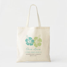 Tropical Hibiscus Flowers Bag