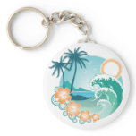 Tropical Island keychains