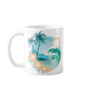 Tropical Island mugs