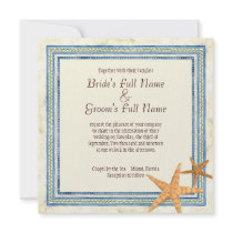 Tropical Island Paradise  - Wedding Invitation