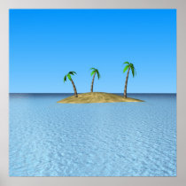 Tropical Island Posters
