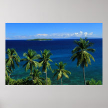 Tropical Island Print