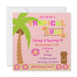 Tropical Luau Invitation