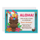 Tropical Luau Party Invitation
