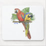 Tropical Macaws Mouse Pad