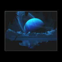 Tropical Moon Postcard