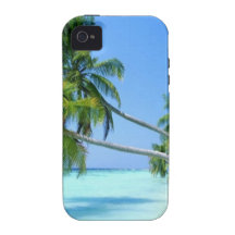 Tropical Palm Beach! iPhone 4 Covers
