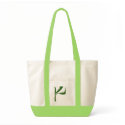 Tropical palm leaves bags