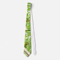 Tropical Palms & Parrot Mens Tie
