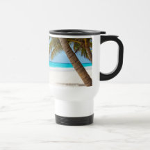 Tropical Paradise Beach Coffee Mugs